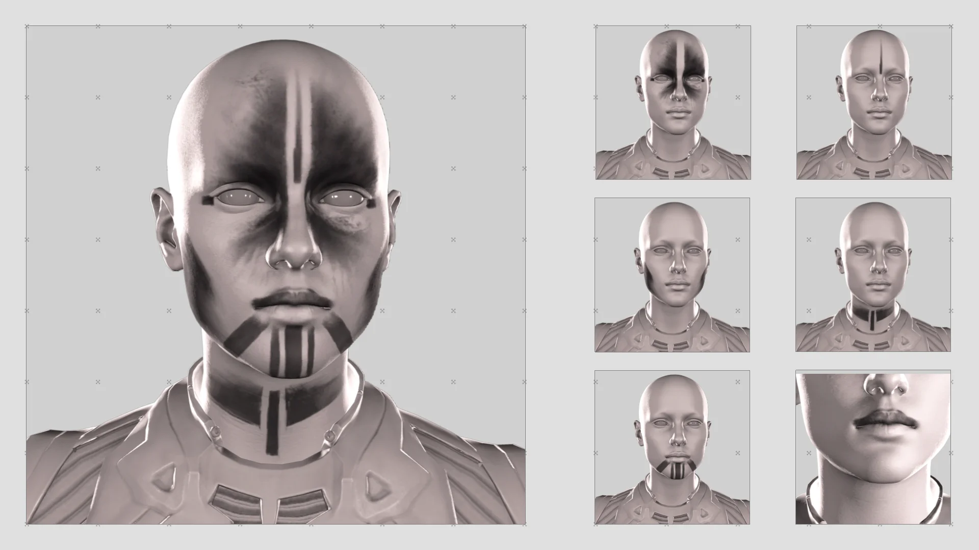 Tribal War Paint Pack