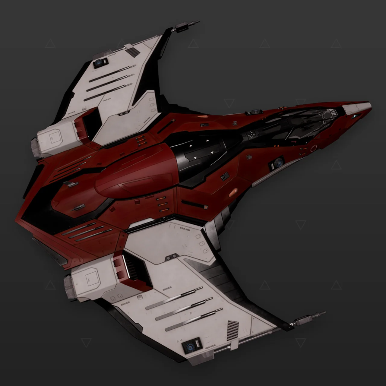 Eagle - "Mohawk" - Vermelho