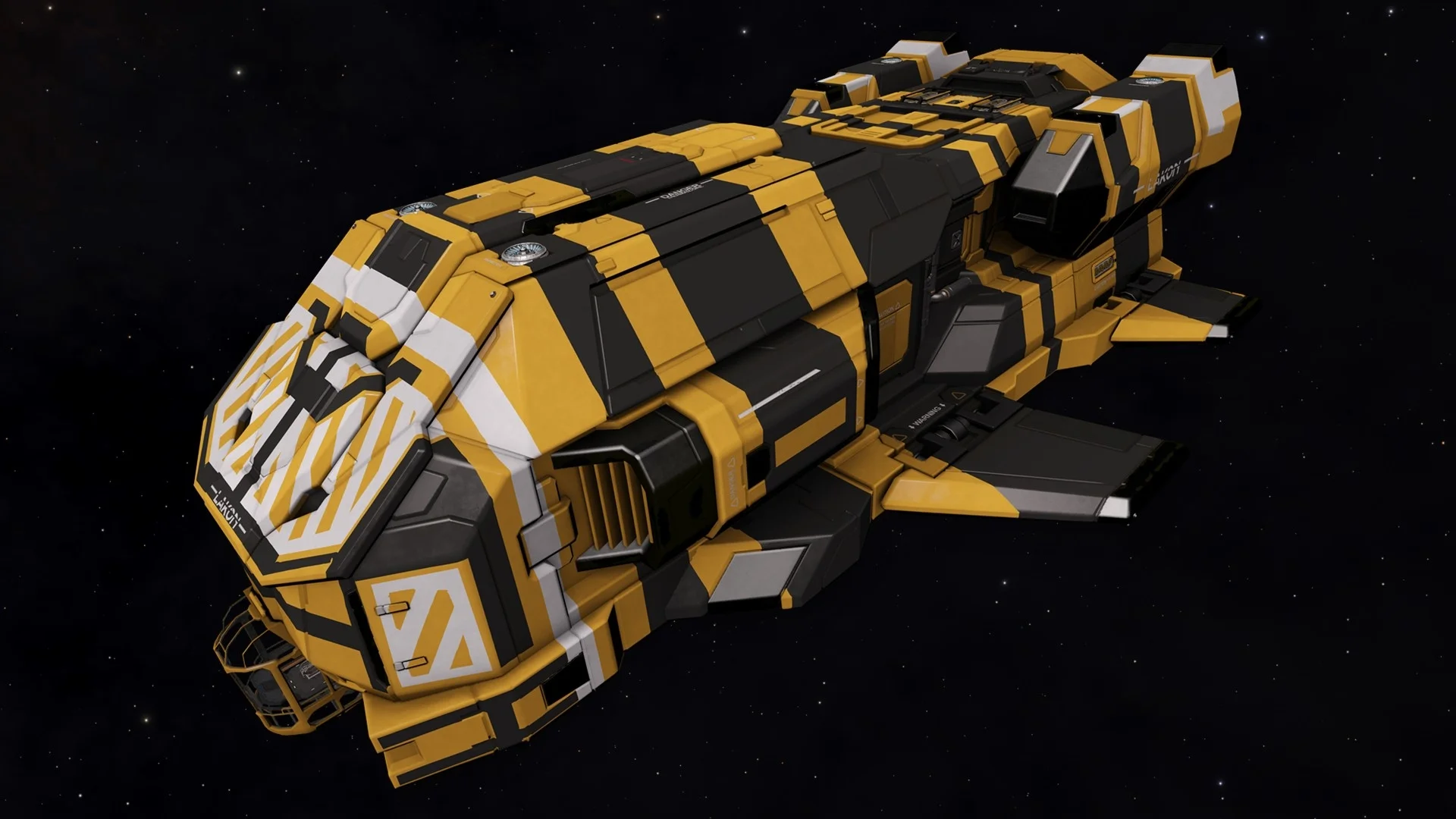 Type-7 - "Turbulence" - Amarelo e preto