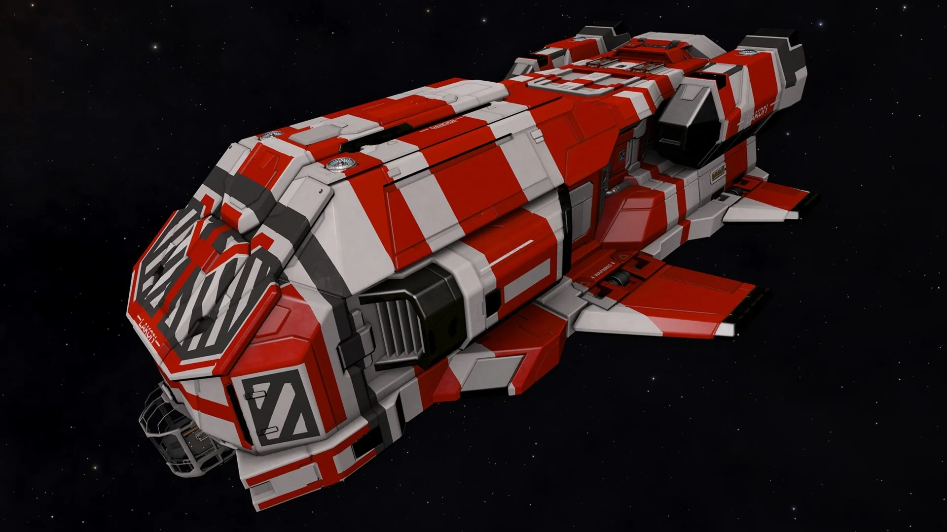 Type-7 - «Turbulence» - бело-красный