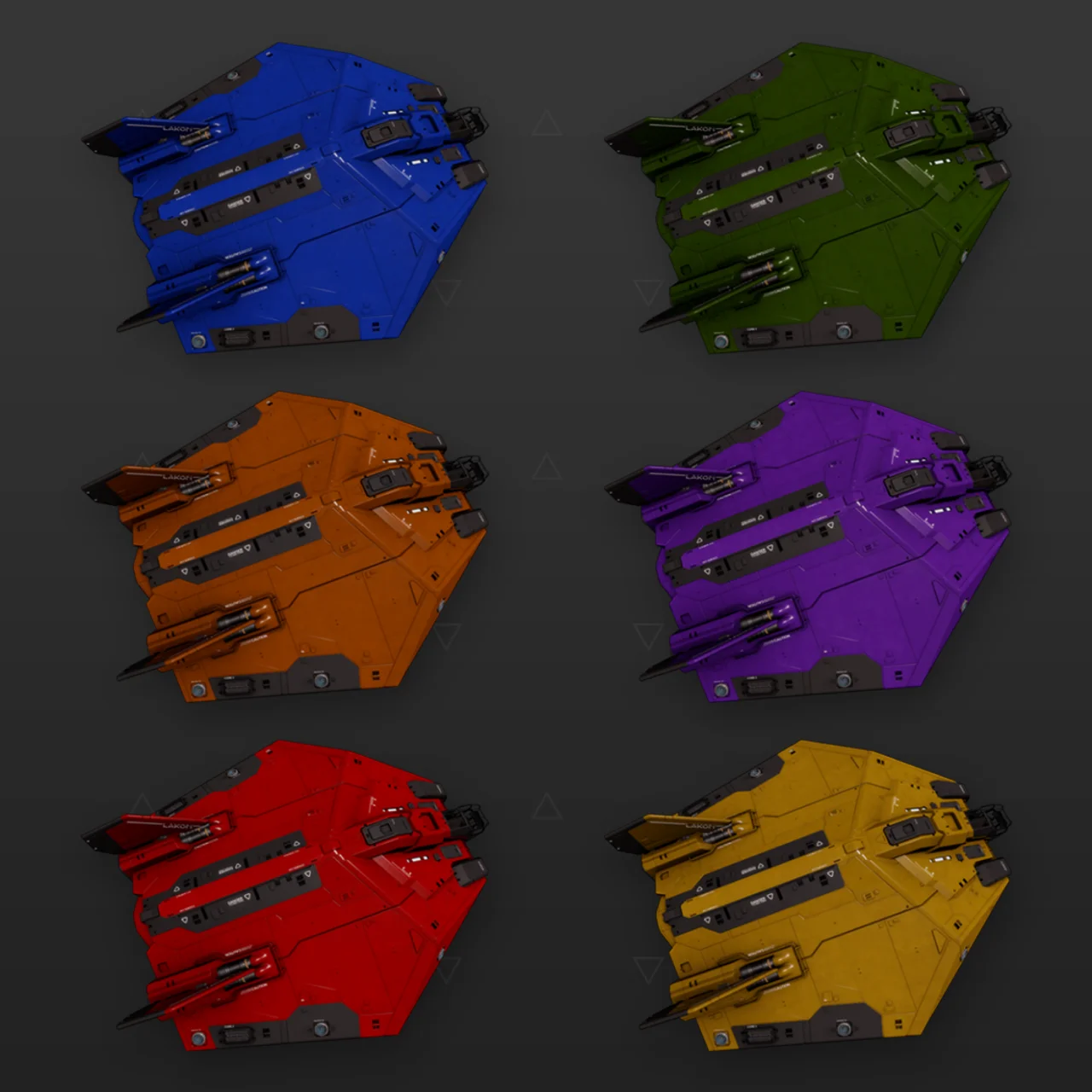 Asp Explorer Vibrant Paint Pack