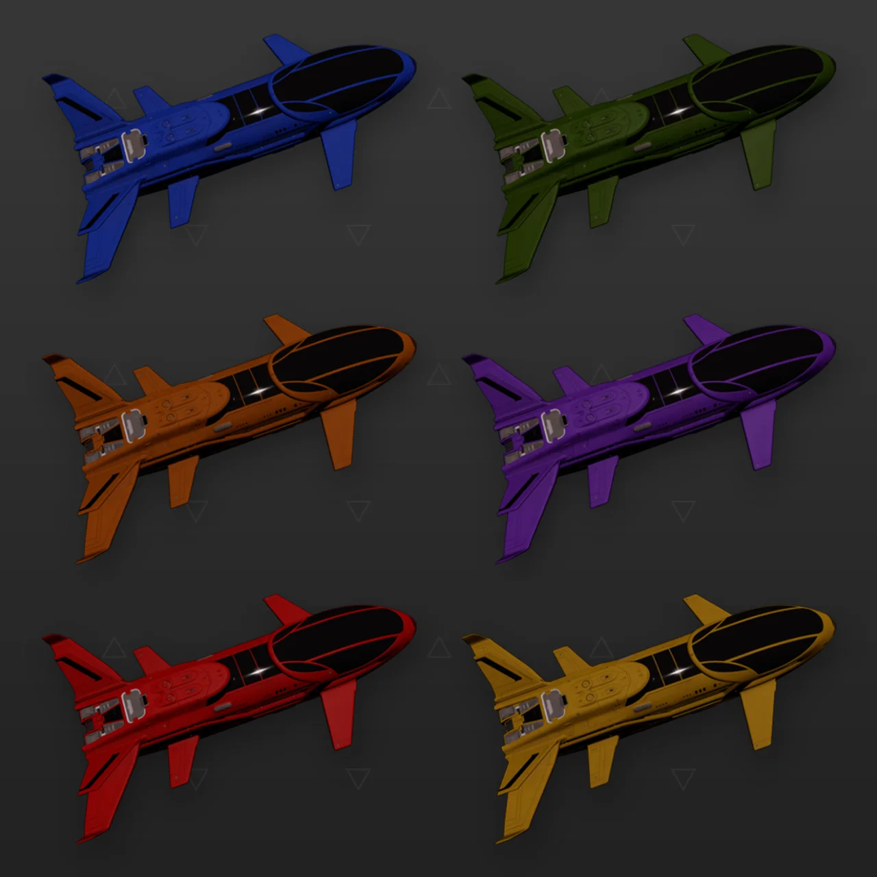 Beluga Liner Vibrant Paint Pack