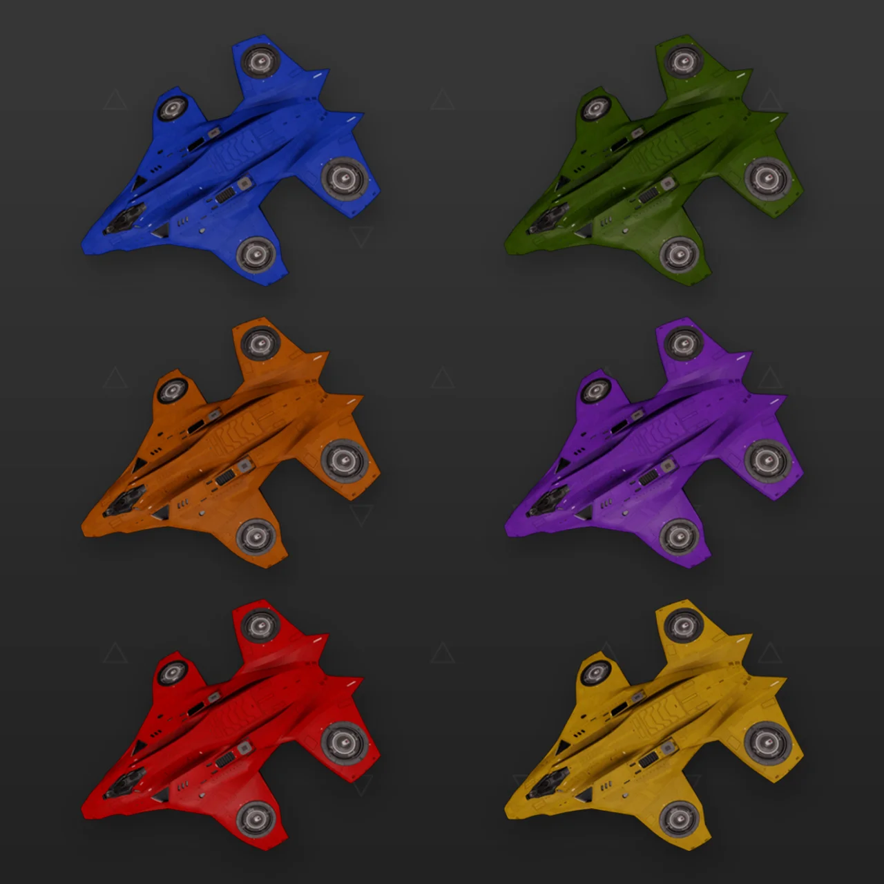 Kestrel Mk II Vibrant Paint Pack