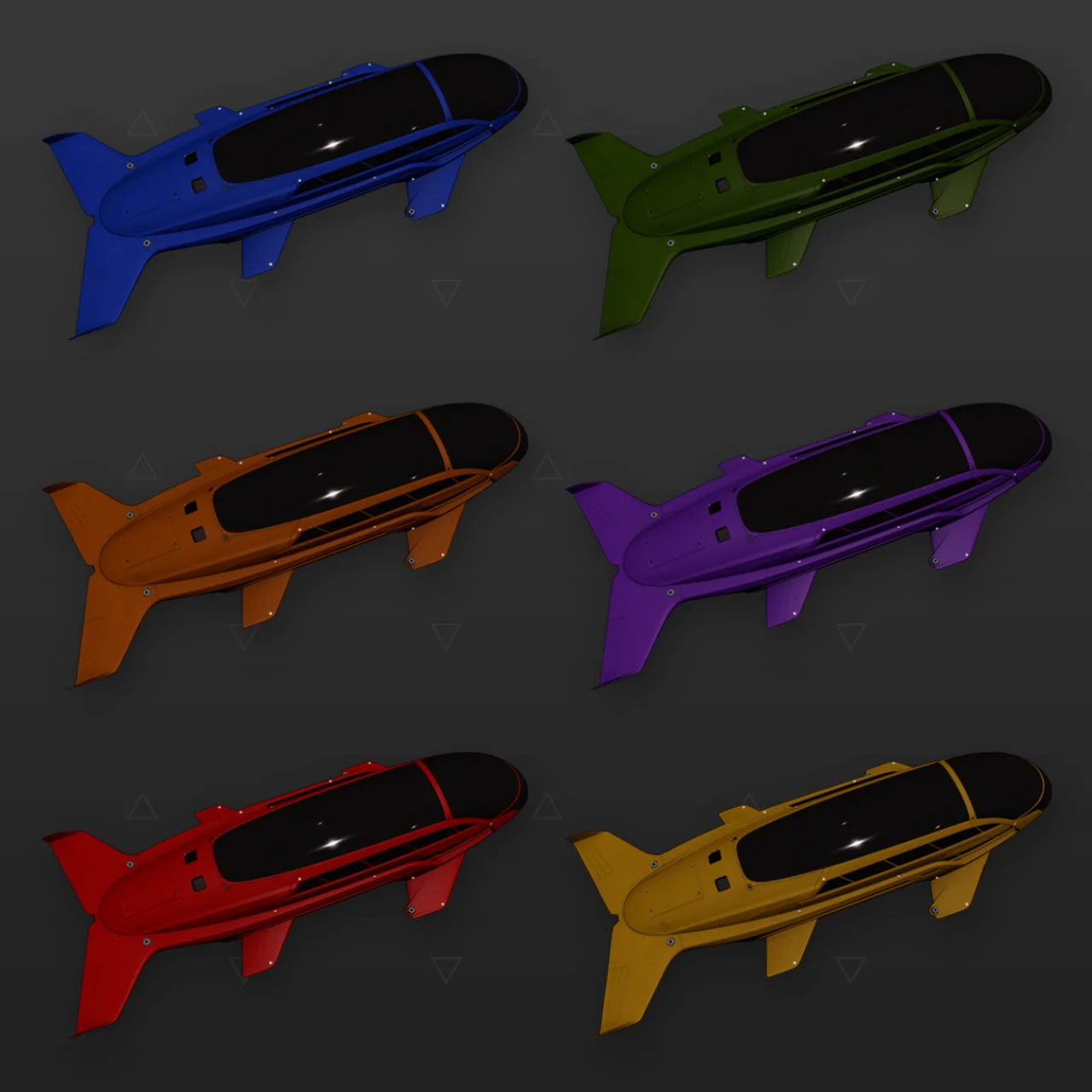 Dolphin Vibrant Paint Pack