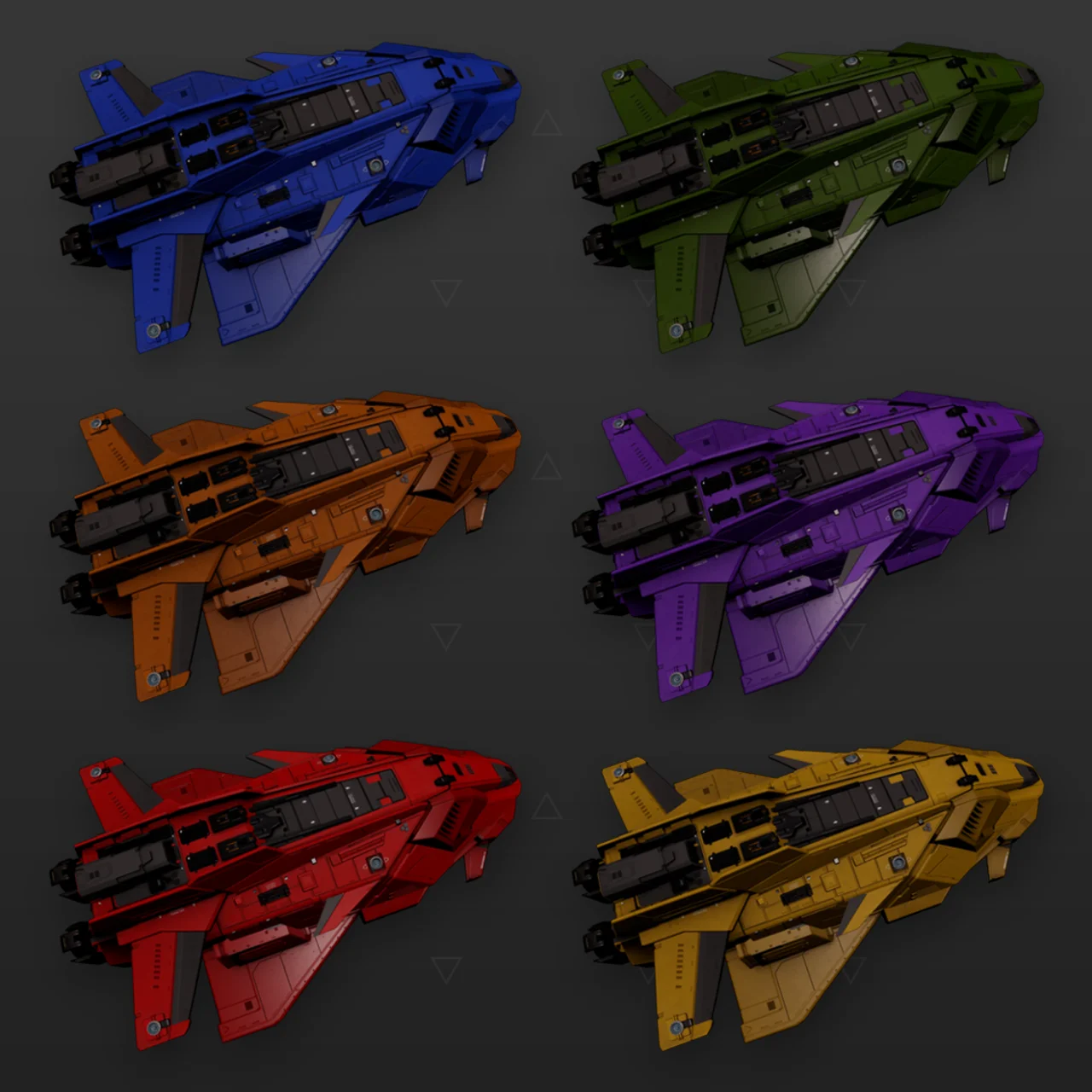 Federal Gunship Vibrant Paint Pack