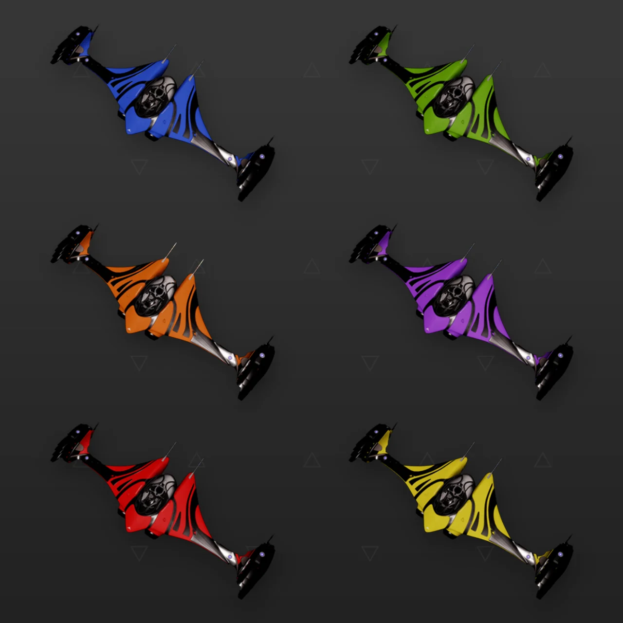 Imperial Fighter Vibrant Paint Pack