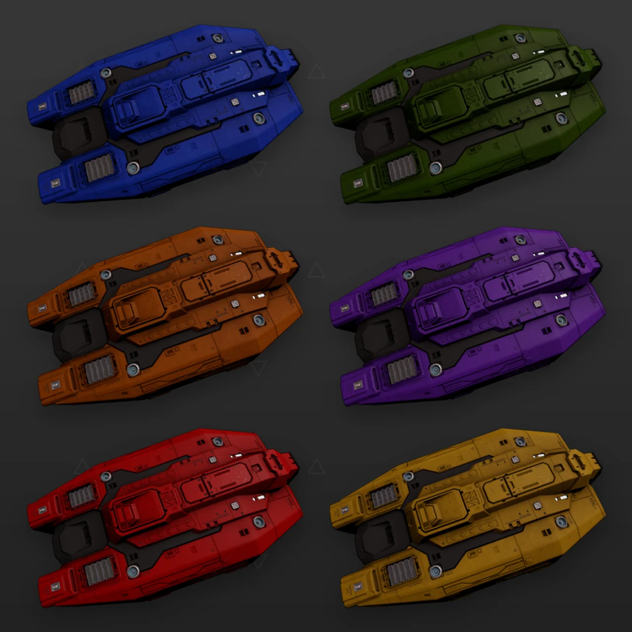 Type-6 Vibrant Paint Pack
