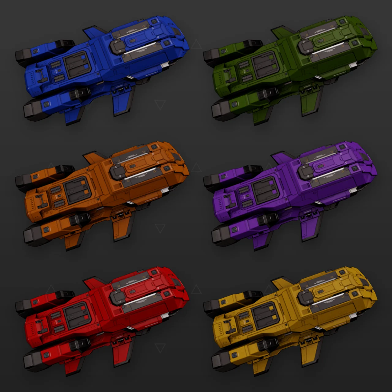Type-7 Vibrant Paint Pack