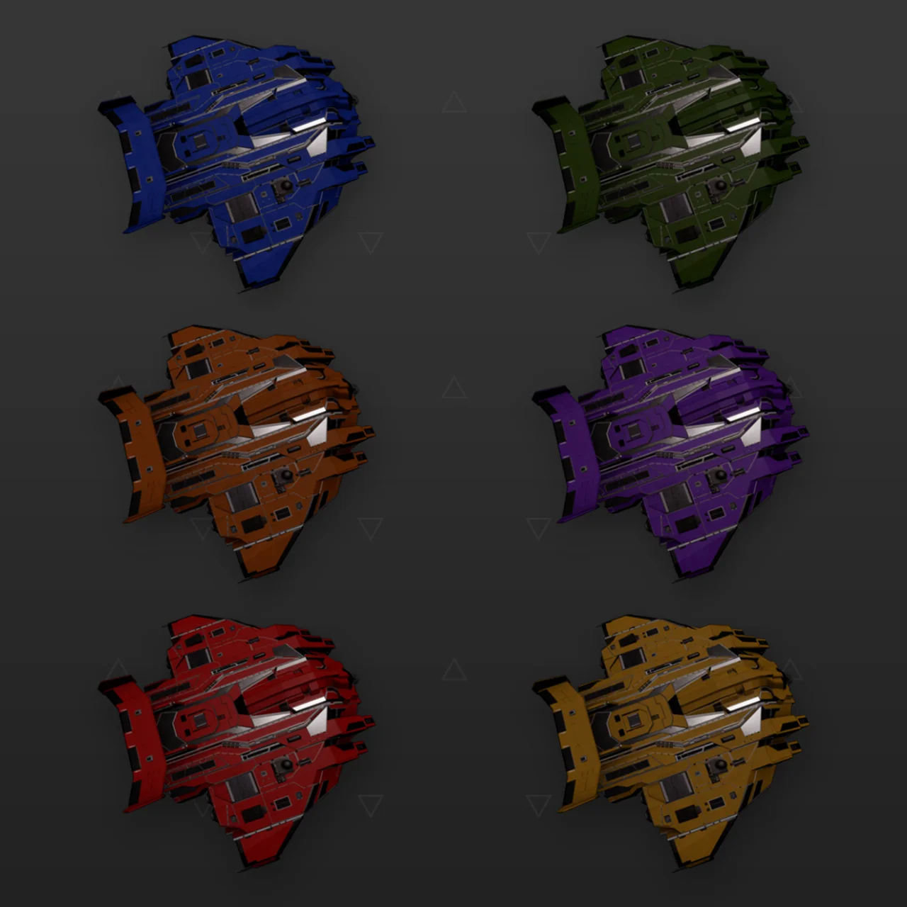 Type-10 Vibrant Paint Pack