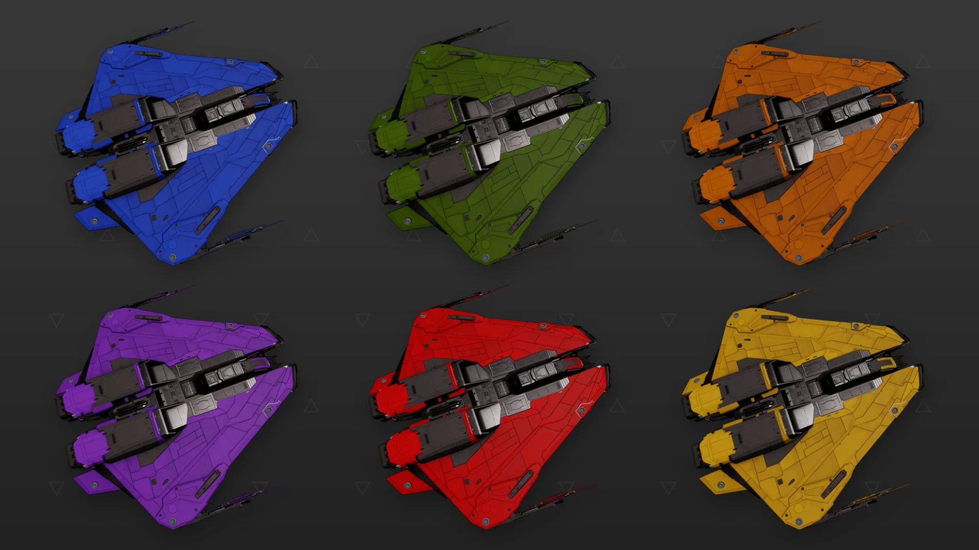 Набор расцветок «Vibrant» для Krait Mk II
