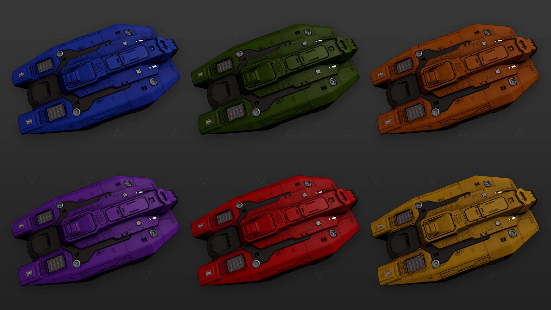Type-6 Vibrant Paint Pack