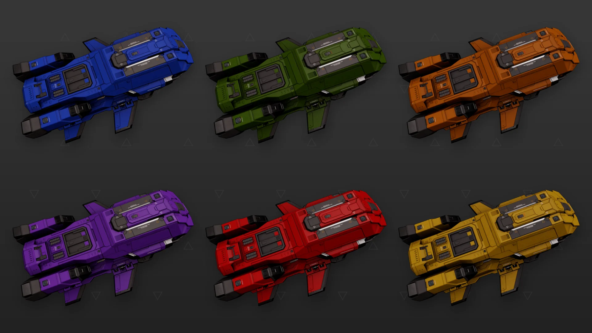Type-7 Vibrant Paint Pack
