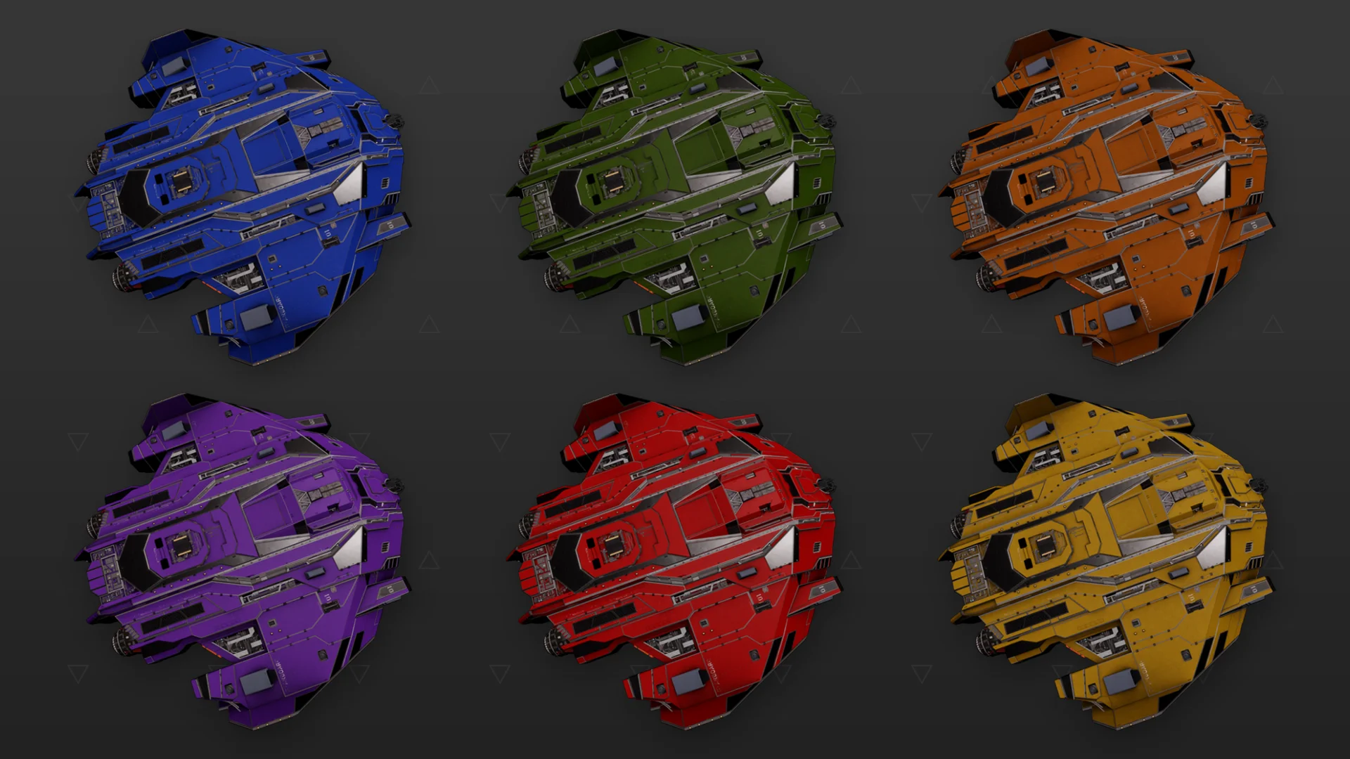 Type-9 Vibrant Paint Pack