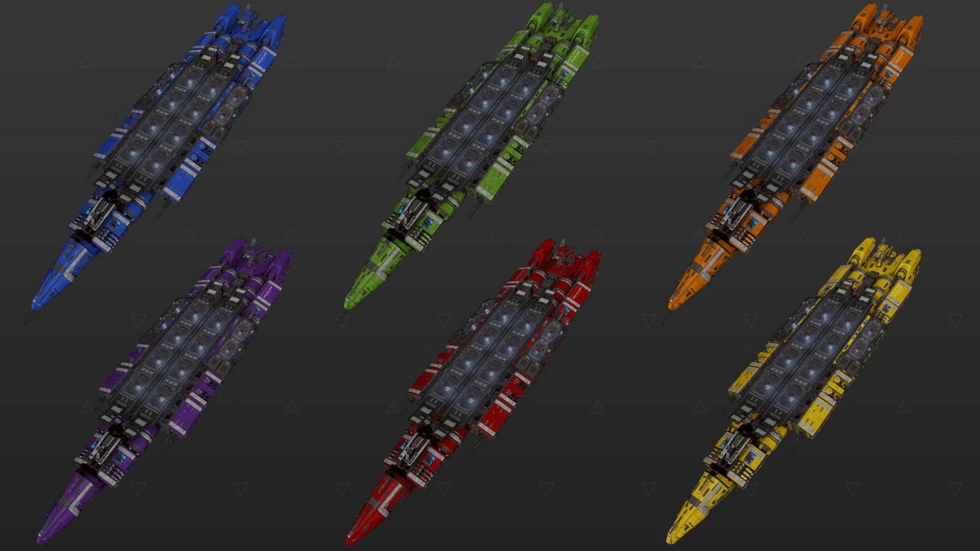 Fleet Carrier Vibrant Paint Pack