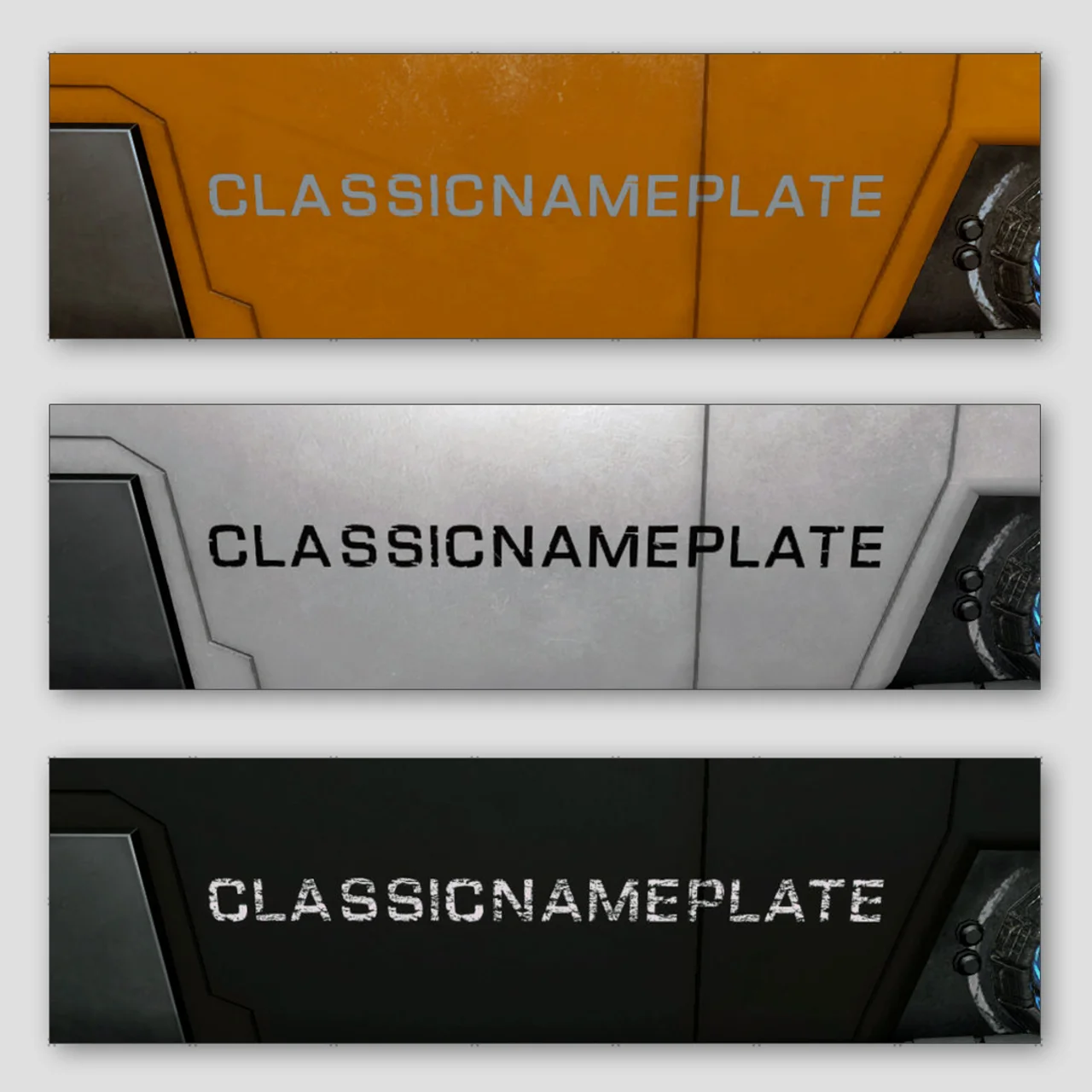 Pack – Plaque signalétique – Classique