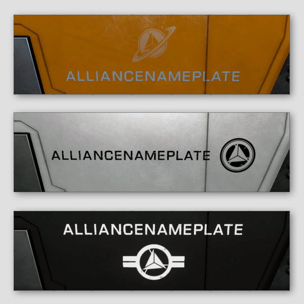 Pack – Plaque signalétique – Alliance