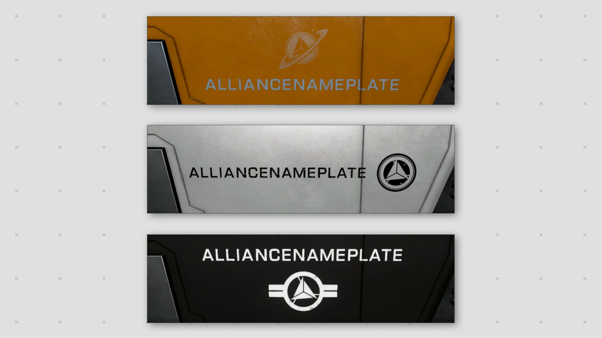 Pack – Plaque signalétique – Alliance