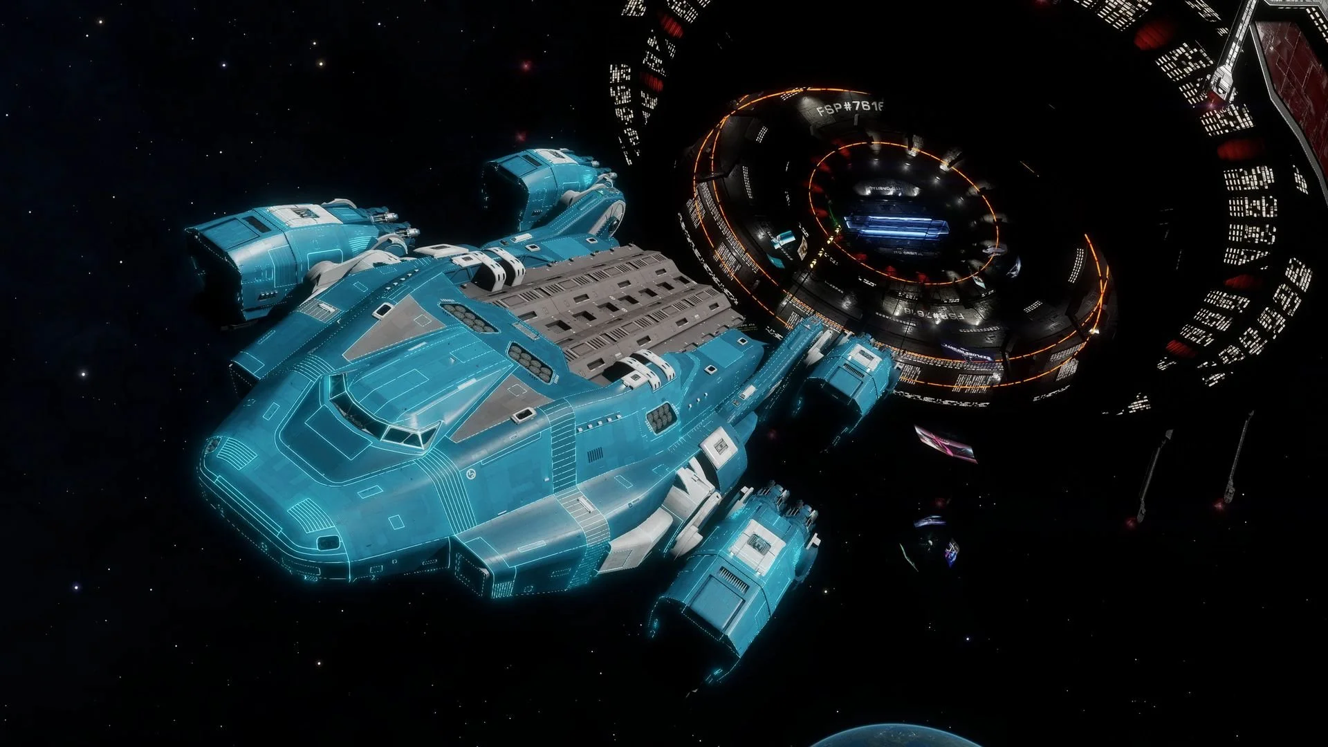 Panther Clipper Mk II Navigation Cyan Holo-Kit