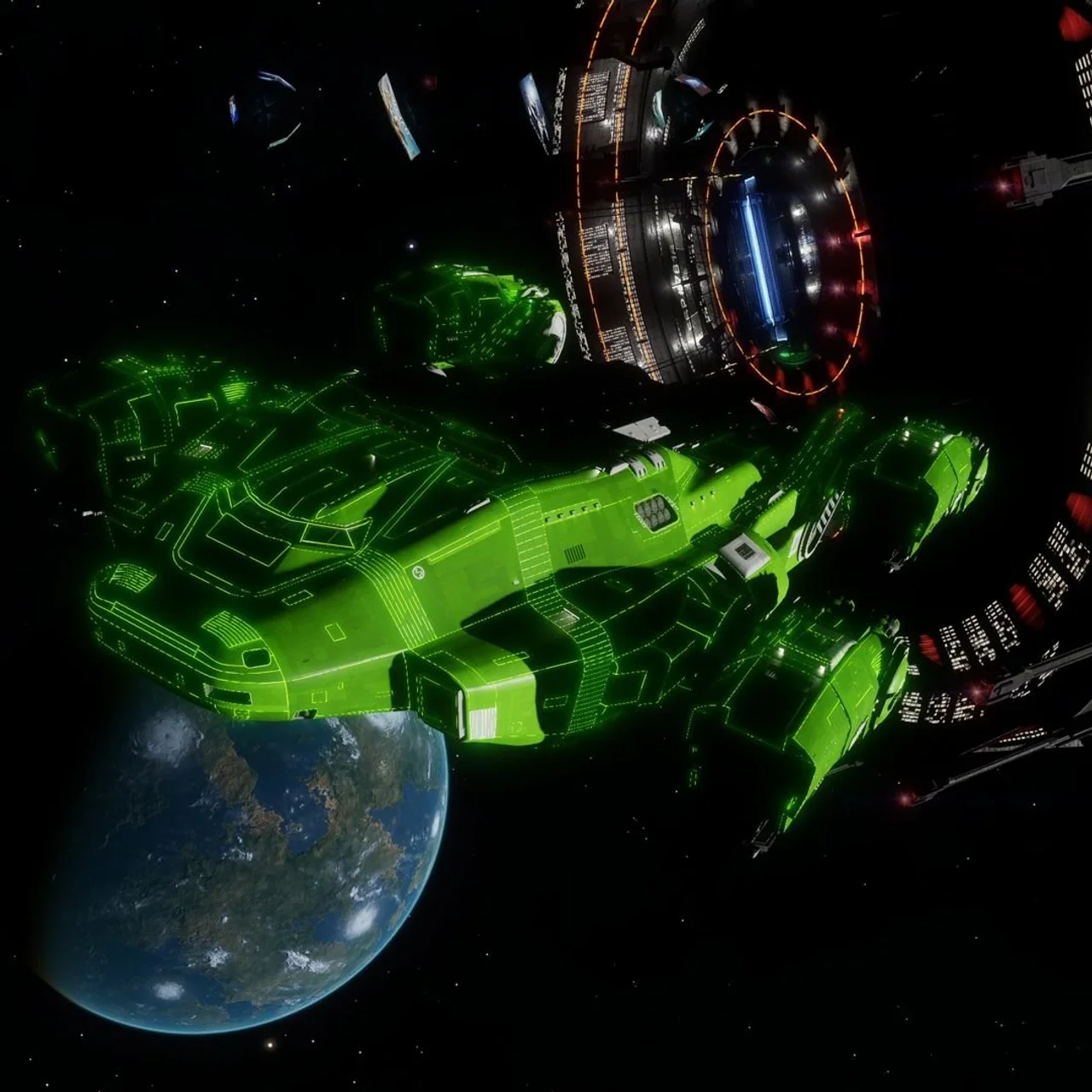 Panther Clipper Mk II Navigation Green Holo-Kit