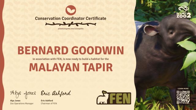 Malayan Tapir