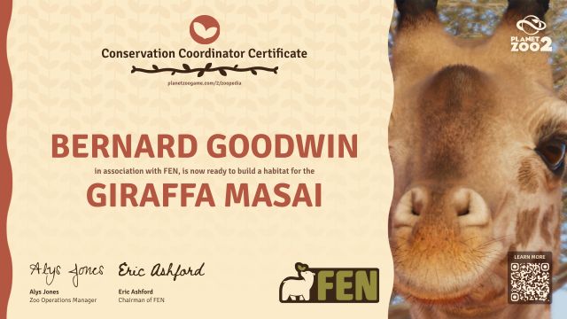 Giraffa masai