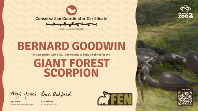 Giant Forest Scorpion